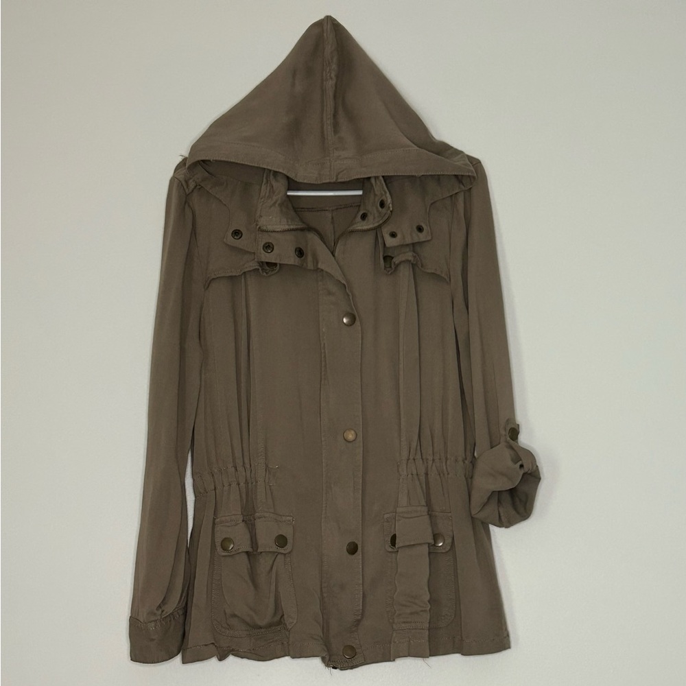 Brown jacket with detail